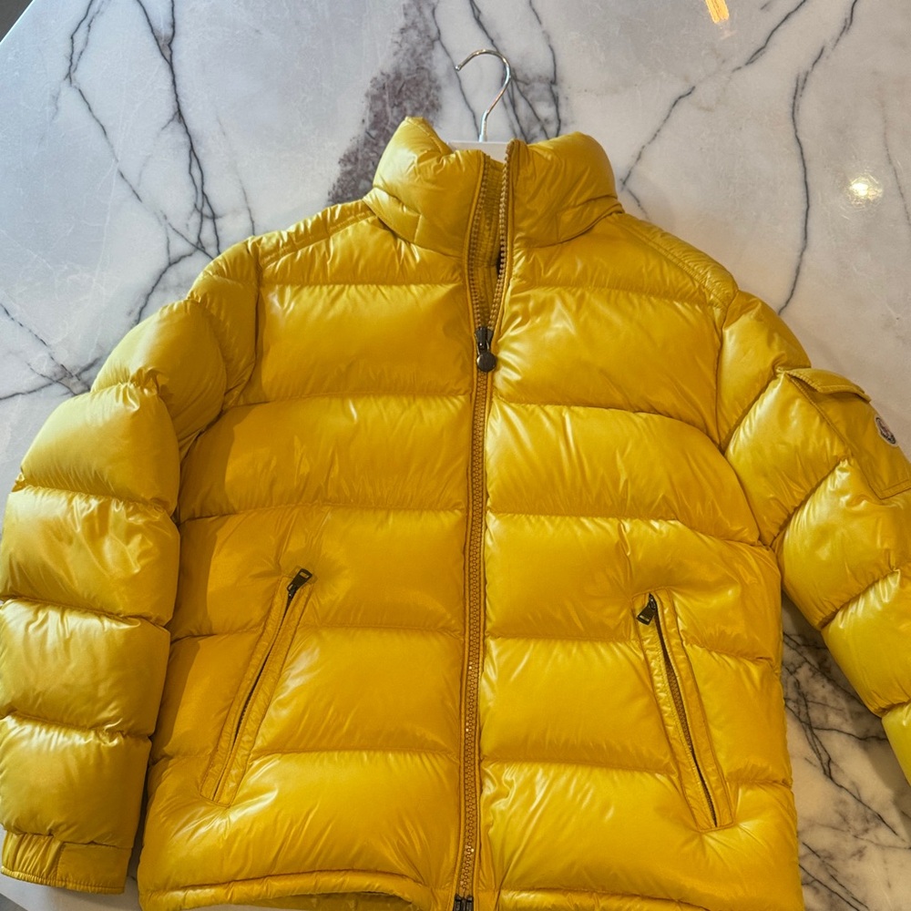 Moncler Yellow Performance Jacket